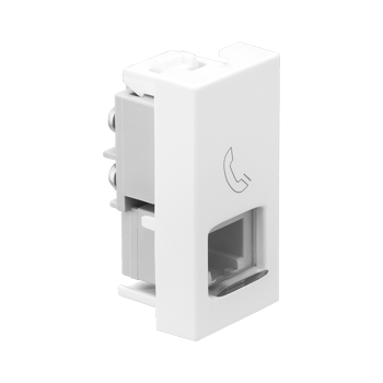 Allzy - RJ11 Telephone socket ( with shutter)